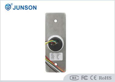 Stainless Steel 2mm Ketebalan Push Button Exit Switch Touchless