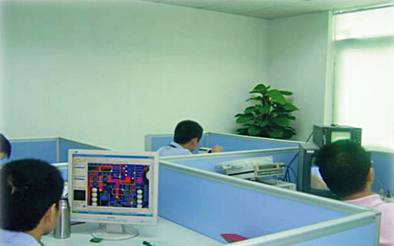 Shen Zhen Junson Security Technology Co. Ltd lini produksi pabrik