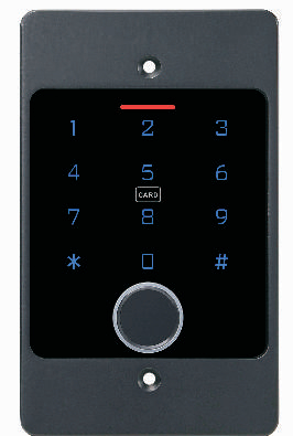 Kontrol Akses Sidik Jari Tertanam Mandiri Wifi Cerdas Tuya dengan Casing Logam Tahan Air Luar Ruangan dengan Keypad