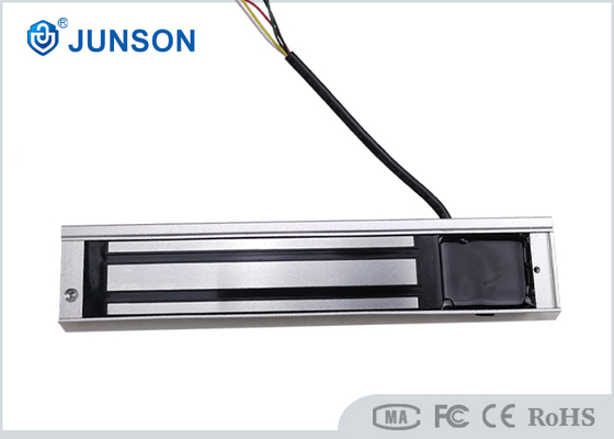 12-24V Waterproof Single Door Magnetic Lock untuk 280kg / 600Lbs IP67