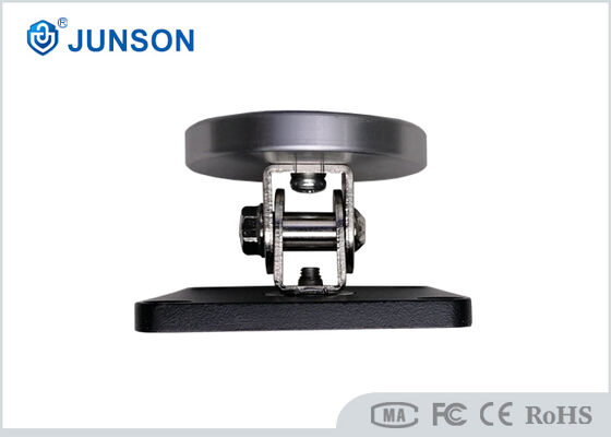 304 Steel stainless Electromagnetic Door Holder dengan tombol pelepasan manual untuk operasi DC 12V/24V