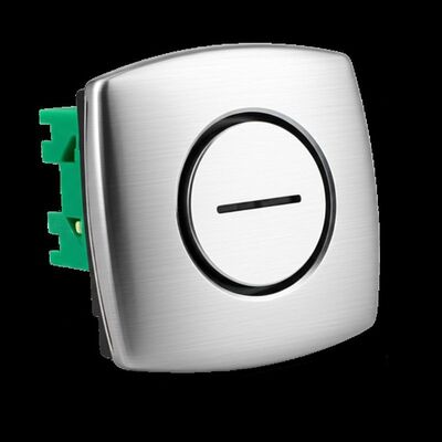 Tombol Tekan Keluar Darurat dengan Finishing Sandblast 86*50mm Pelapisan Nikel Tembaga Murni Pelepasan Pintu