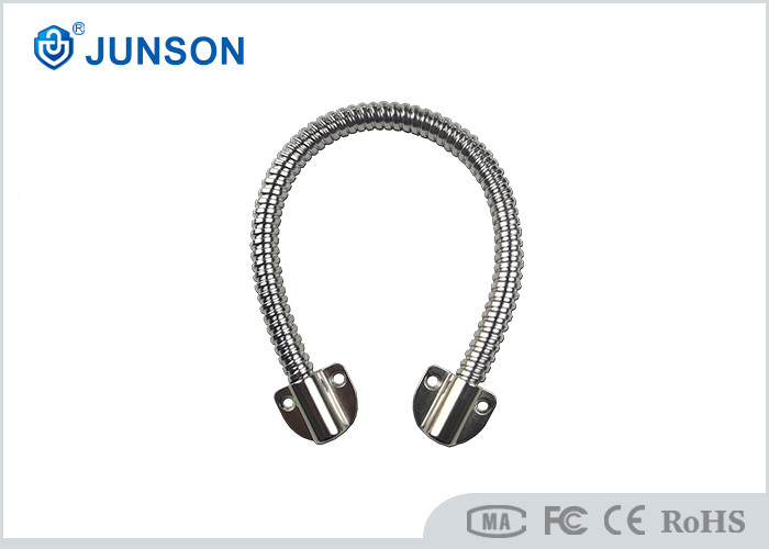 Zinc Alloy Head Access Control Cable Stainless Steel Door Loop 400mm Diameter dalam 10mm