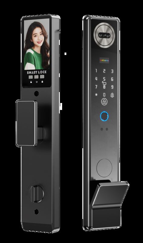 Waterproof TTlock Tuya App Fingerprint Code Card Key Smart Door Lock (Kunci Pintu Pintar)