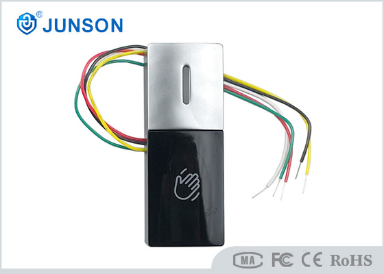 Mini No Touch Exit Button Zinc Alloy DC12V Waterproof IP68 Dengan Indikator LED