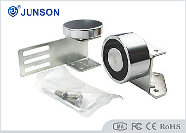 12 / 24V, Kunci magnet 120lbs untuk Pintu Otomatis, tipe Bulat