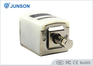 Round head Electric Cabinet Lock dengan konektor putih, pilihan 12V atau 24V