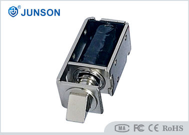 Customized 24V no casing Kunci Kabinet Electric Lock / solenoid dengan konektor kabel 70mm