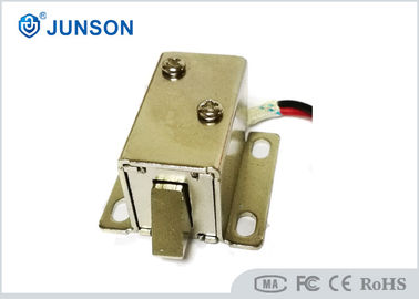 12V DC Listrik Kabinet Kunci Warna Silver Untuk Elektronik Kunci Pintu Solenoid