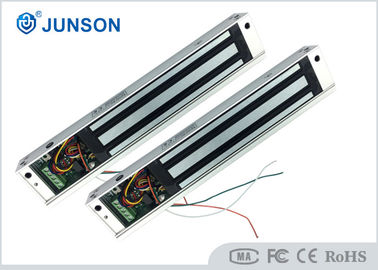 12 / 24V DC Elektromagnetik Kunci 600lbs JS-280SLD Zinc Selesai Dengan Sensor Kunci Pintu