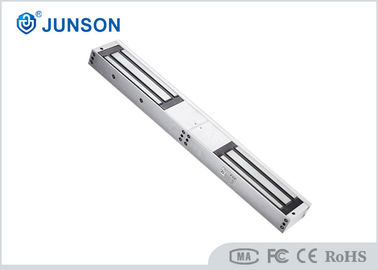 Kunci elektromagnetik pintu ganda, tugas berat kunci magnetik 1200lbs LED JS-500D