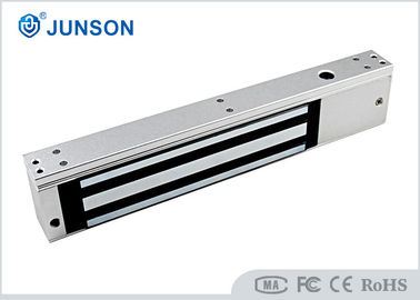 Anodized Aluminium Single Door Magnetic Lock 600lbs JS-280TS Dengan Sensor Pintu / Timer