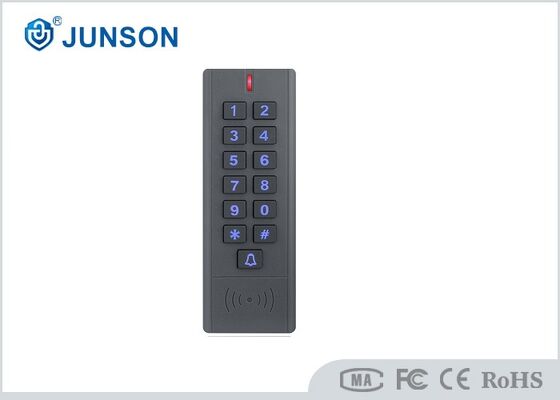 JS-K6909-S Pembaca Kontrol Akses RFID Tahan Air IP67 EM 125KHz Mifare 13.56MHz DC10-24V