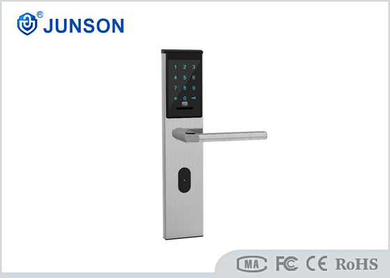 Plakat Apartemen Pintu Kayu Sidik Jari Smart Lock DC6V FCC