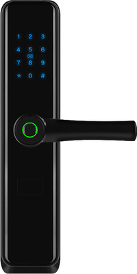 Kode Cerdas Sidik Jari Bluetooth Smart Door Lock Biometrik Remote Control