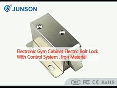 Lemari Gym Elektronik Kunci Bolt Listrik Dengan Sistem Kontrol, Bahan Besi