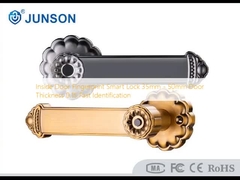 Jari-jari di dalam pintu Smart Lock 35mm - 50mm Ketebalan pintu 0.1S Identifikasi cepat