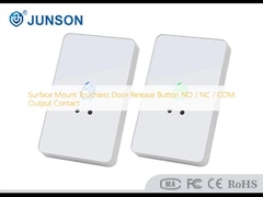 Surface Mount Touchless Door Release Button NO / NC / COM Kontak Keluar