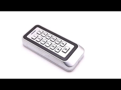 Metal Case Outdoor Ip67 EM/MF Card Access Control Dengan Backlight Keyboard