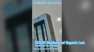 Maglock 600LBS Tahan Cuaca Untuk Pintu Luar Ruangan Apa Pun