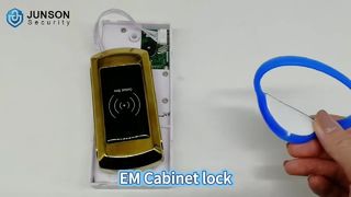 Kunci Kabinet Elektronik Kartu Junson EM Kunci Loker RFID dengan Daya Tahan Tinggi